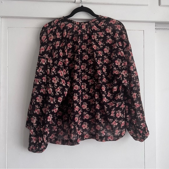 Doen Jane Blouse Poppy Black - Picture 5 of 5